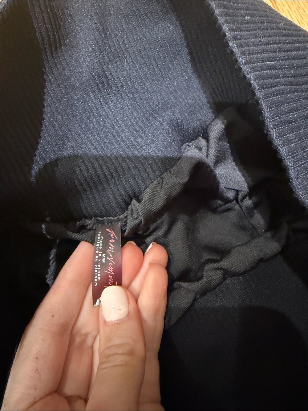 Free people black carpe diem Shorts